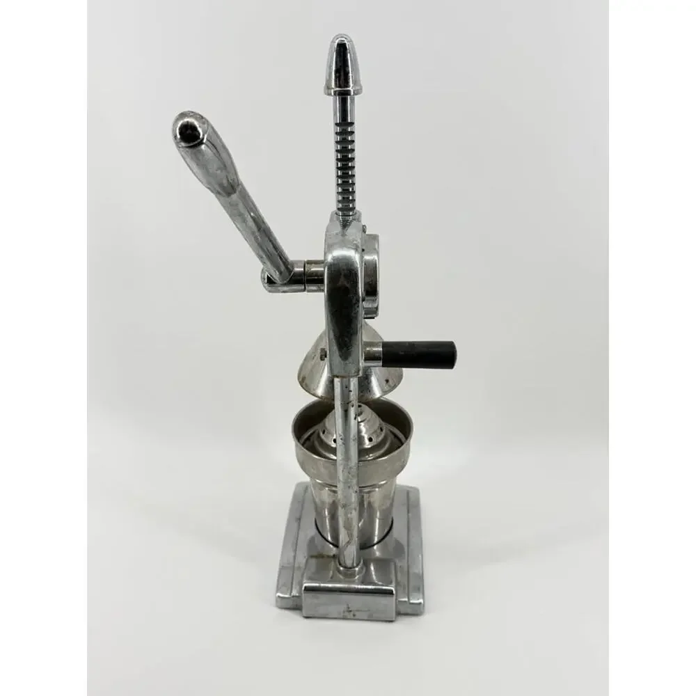 Vintage Chrome Citrus Juicer